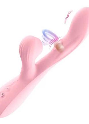 Вібратор з вакуумною стимуляцією клітора. уцінка. пошкоджена коробка