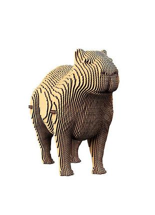 3d пазл картонний cartonic capybara 56 деталей 2