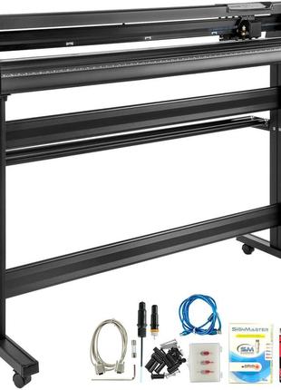 Різак для вінілу vevor 1350 мм, різак для вінілу 800 мм/с, різак для вінілу 128к-2м, плоттерна машина,