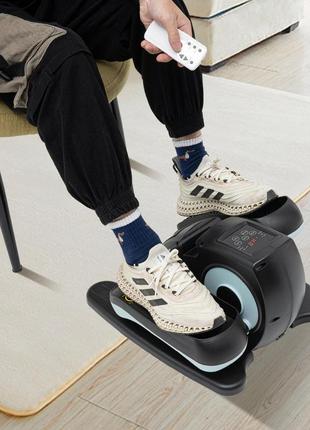 Еліптичний тренажер, підлоговий еліптичний тренажер з регульованою швидкістю підлоговий педальний тренажер з