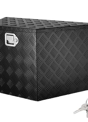 Причіпний ящик vevor, ящик для інструментів з алмазною пластиною з алюмінієвого сплаву, міцний причіпний ящик