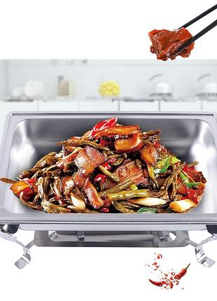 Підігрівач для їжі з нержавіючої сталі, що стирається, з нагрівальним контейнером