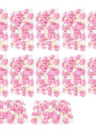 Штучні квіти колона стіна набір з 12 штучних квітів троянда настінні квіти