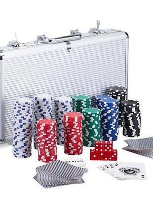 Футляр для покеру на 300 лазерних фішок