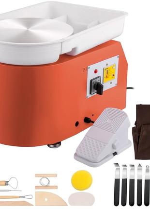 Vevor 350 вт 220 в керамічний гончарний круг, електричний поворотний стіл 60 дб, гончарний круг, макс. 300