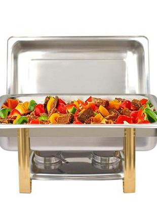 9 л з нержавіючої сталі в комплекті з контейнером 1/1 gn контейнер для підігріву