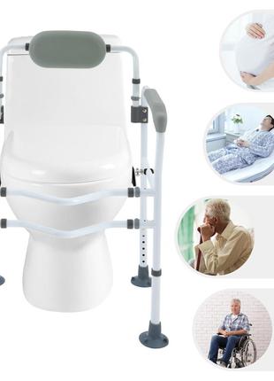 Туалет, регульована унітазна рама, медична допомога для інвалідів, опора для унітазу, поручень, безпечна