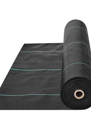 Vevor садове полотно для захисту від бур'янів 1,8 х 30,5 м, міцний тканий поліпропіленовий матеріал для