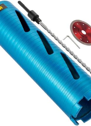 Свердло для сухого свердління vevor, діаметр 3 дюйми / 76,2 мм, оправлення хвостовика 5/8 дюйма-11 з