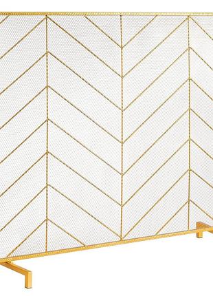 Vevor іскрозахисна решітка для камінів залізна камінна решітка 980 мм камінна решітка пічна решітка вінтажна