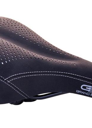 Седло grand star gs-5091b11d, черное, 250х165 мм, с замком