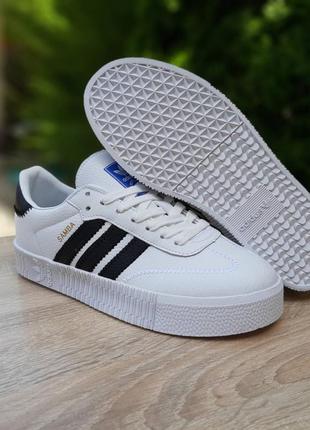 Женские кроссовки adidas samba😍4 фото