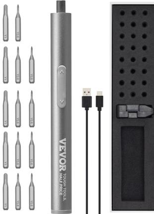 Набір електричних викруток vevor набір міні-викруток 24 шт набір інструментів 28 мм дриль світлодіодні ліхтарі