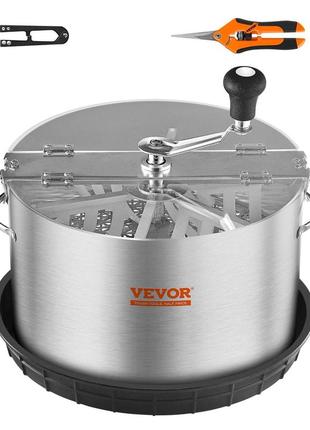 Vevor 16" комбайн ручний тример бутонів тример бутонів 2 види тримерних сіток для зрізання вологих/сухих