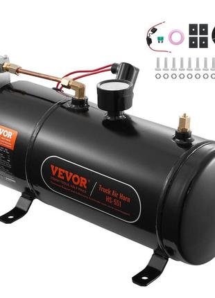 Комплект повітряних компресорів vevor 12 в з баком 3 л, комплект повітряних компресорів для буксирувальних