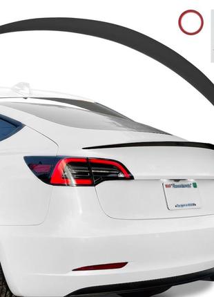 Автомобільний спойлер vevor gt wing, 48,2-дюймовий спойлер, сумісний з tesla model 3, високоміцний