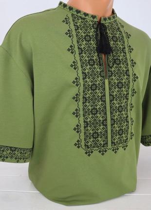 Футболка вышиванка гермес, футболка вышивка, футболка вышиванка, футболка с вышиванкой