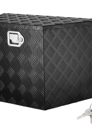 Ящик для інструментів причепа vevor 737 x 410 x 460 мм, ящик для інструментів причепа з алюмінієвого сплаву з