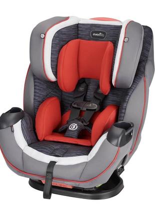 Evenflo® автокрісло symphony dlx (авт) - hartford red (група від 2,2 до 49,8 кг)