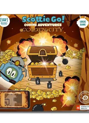 Scottie go! coding adventures - golden city - мультимедійна навчальна гра + додаток для android/ios/windows