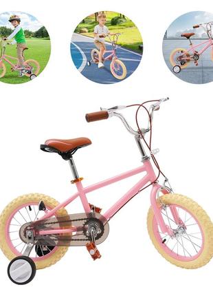 14-дюймовий дитячий велосипед для дівчаток/хлопчиків, дитячий велосипед для дітей віком від 3 до 4 років та