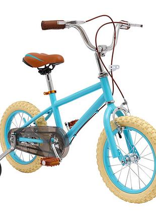 Дитячий велосипед cncest, 14-дюймовий велосипед, дитячі велосипеди з додатковими колесами