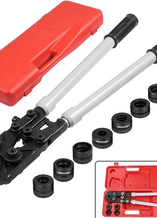 Обтискні кліщі vevor u/th контурні обтискні кліщі для pex/мідних/комбінованих труб u16-32 th16-32