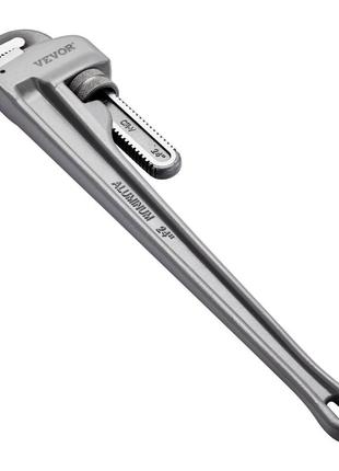 Vevor алюмінієвий прямий трубний ключ 24 регульований сантехнічний ключ crv jaw