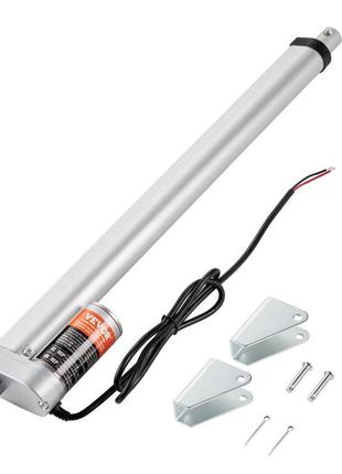 Vevor 1500n лінійний привід dc 12v лінійний привід ip54 електричний лінійний двигун довжиною ходу 400 мм