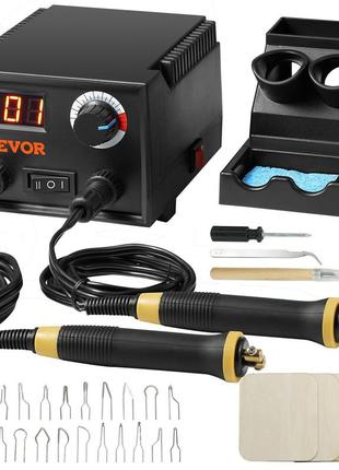 Професійний інструмент для випалювання по дереву vevor, вогневий розпис, набір для вогневого розпису з