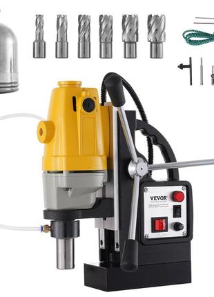 Магнітне свердло vevor sdt md40 з набором кільцевих фрез 1" hss 6 шт.