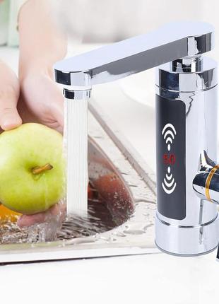 Електричний водонагрівач cncest 3300w швидкий водопровідний кран для миттєвого нагрівання