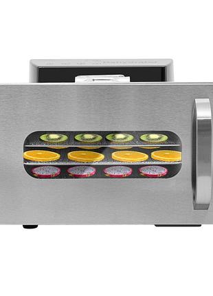 6-ти ярусний дегідратор з нержавіючої сталі сушарка для м'яса з овочів 400 вт