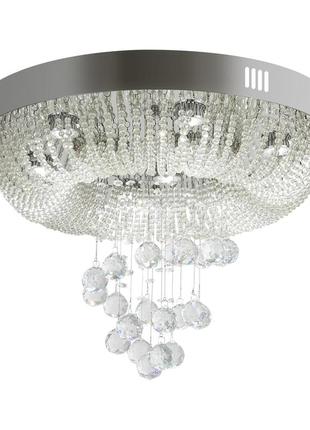 Сучасна люстра кришталева сучасна міні-кришталева люстра красива кришталева стельова люстра з лампочками