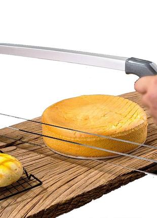 Торторізка з 3 зубчастими ріжучими дротами