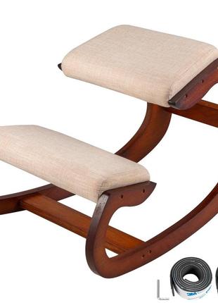 Ергономічний стілець vevor регульований стілець ергономічні подушки комфортний домашній робочий стіл для