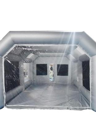 26x13x10ft надувний намет для фарбування фарбувальної камери намет-розпилювач для захисту автомобіля