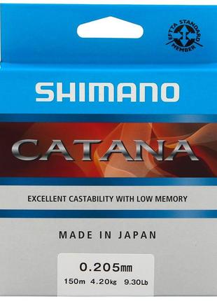 Леска shimano catana 150m 0.165mm 2.9kg