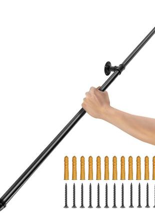 Поручень vevor 212см ретро водопровідна труба промислова лебідка залізна коридор вуглецева сталь 3x настінні