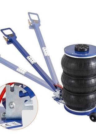 Пневматичний домкрат vevor потрійний пневматичний домкрат 5 т, потрійний пневматичний домкрат 140-470 мм