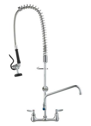 Промисловий змішувач vevor з розпилювачем перед мийкою, висота 915, поворотний вилив 30,5 см, змішувач для