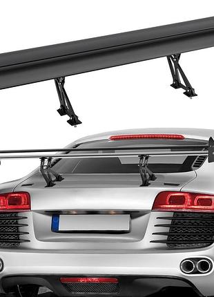 Vevor універсальний задній спойлер gt style регульований спойлер багажника 135см