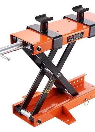 Мотоциклетний домкрат vevor 500 кг вантажопідйомна платформа мотоциклетний домкрат підйомна платформа