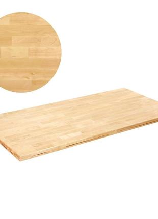 Стільниця vevor, стільниця з масиву дерева, 29,5" х 23,6" x 1,5", прямокутний клен