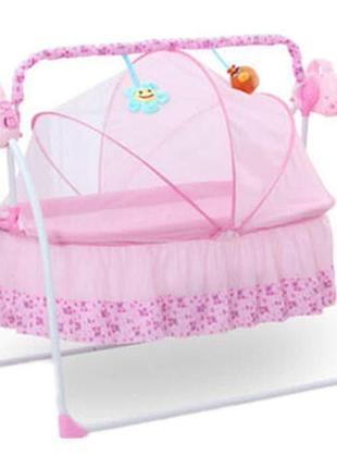 Електричне дитяче ліжечко дитяче гойдалка дитяче ліжечко дитяча колиска для сну 12 музики з пультом