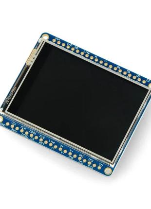 Сенсорний екран tft lcd 2,4 '' 320x240px з зчитувачем microsd - adafruit 2478