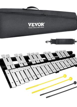 Vevor глокеншпіль ксилофон 30 тонів дзвоник набір молотків барабанні палички