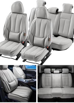 Чохли на сидіння vevor, універсальні чохли на автомобільні сидіння, переднє та заднє сидіння, 13-компонентний