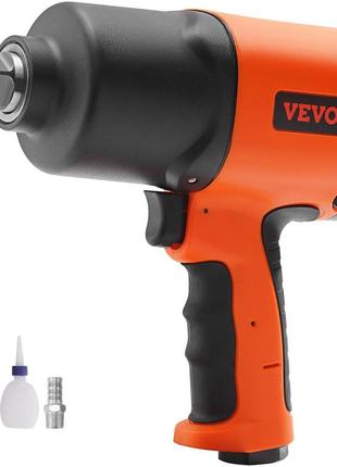 Пневматичний ударний гайковерт vevor з приводом 3/4 дюйма, крутний момент до 350 нм при зриві гайок,