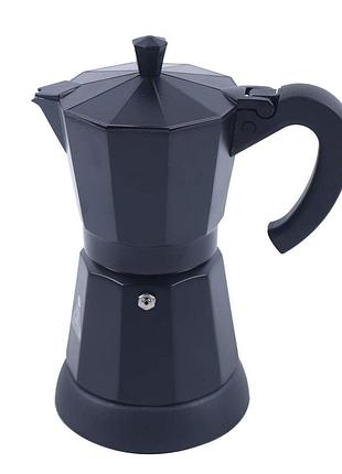 Електрична кавоварка moka pot 300 мл / 6 чашок еспресо-машина харчова якість алюмінію